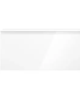 Kúpeľňový nábytok MEXEN/S - Orio kúpeľňová skrinka pod umývadlo 120 cm s doskou, 1 šuplík, biela lesk 91A10-12047-1-BFC00