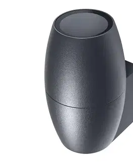 LED osvetlenie Ledvance - Vonkajšie nástenné svietidlo CANNON 1xGU10/35W/230V IP44 4058075554474