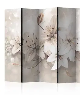 Paravány Paraván Diamond Lilies Dekorhome