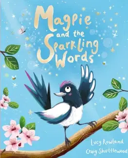 Leporelá, krabičky, puzzle knihy Magpie and the Sparkling Words - Lucy Rowland