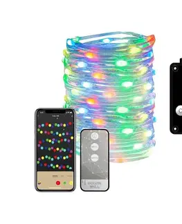 Vianočné osvetlenie Svetelná reťaz  NEO LITE Smart vianočné LED osvetlenie - reťaz 16m, RGB, WiFi, TUYA (07736L)
