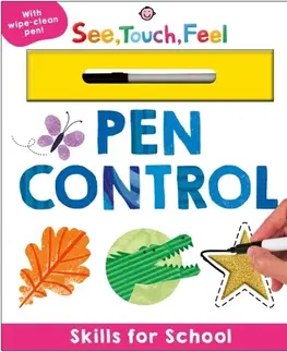 Nalepovačky, vystrihovačky, skladačky Skills for School: Pen Control (See, Touch, Feel) - Priddy Books