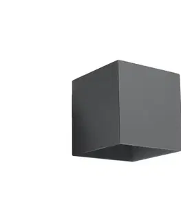 Svietidlá  SL.0565 - Nástenné svietidlo QUAD 1 1xG9/8W/230V antracit SL.0565