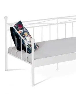 Postele Posteľ 90x200cm BED-1905 BK čierna Autronic