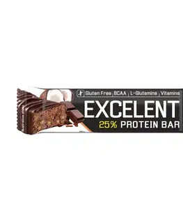 Proteíny Tyčinka Nutrend 85g EXCELENT protein bar čokoláda - kokos