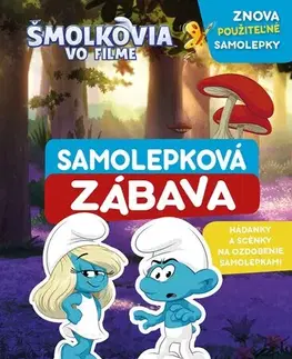 Pre deti a mládež - ostatné Šmolkovia vo filme - Samolepková zábava - Kolektív autorov,Mária Grigľová