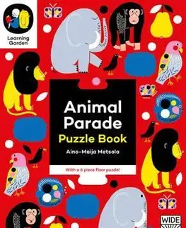 Leporelá, krabičky, puzzle knihy Animal Parade puzzle book - Aino-Maija Metsola