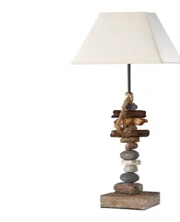 Lampy ONLI - Stolná lampa SEREGON 1xE27/22W/230V 63 cm 4848/LG