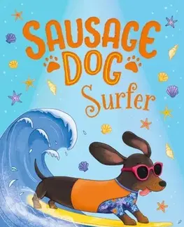 Pre deti a mládež Sausage Dog Surfer - Bella Swift