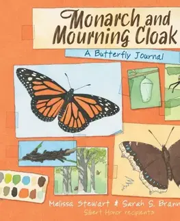 Leporelá, krabičky, puzzle knihy Monarch and Mourning Cloak - Melissa Stewart