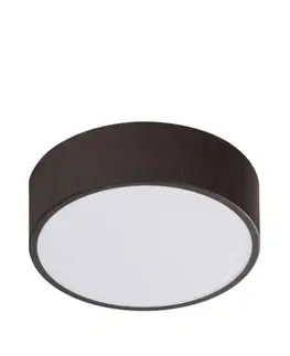 Stropná svetla Čiernobiele okrúhle stropné svietidlo 22W G10Q Ringo