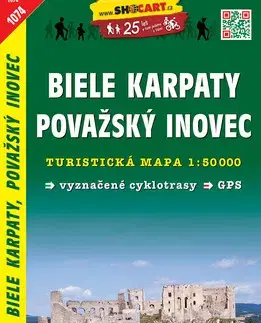Voda, lyže, cyklo Biele Karpaty, Považský Inovec TM1074 1:50 tis - Kolektív autorov