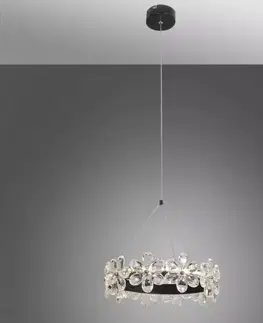 Moderné lampy do obývačky Arvin Závesné svietidlo 30 14w Led Čierna