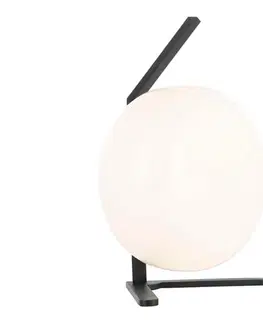 Lampy  108000 - Stolná lampa VESTA 1xE27/7W/230V biela/čierna 108000