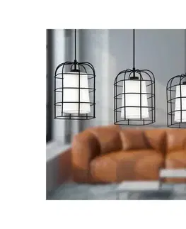 Svietidlá Eglo 43355 - Luster na lanku BITTAMS 3xE27/28W/230V 43355