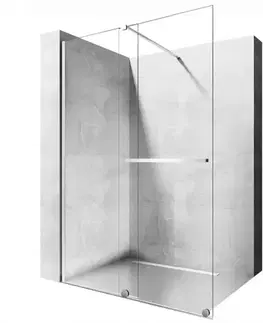 Sprchy WALK-IN Sprchová stena Walk-in Cortis Rea K7211 120x200 chróm
