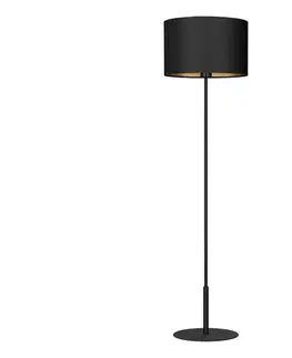 Lampy  Stojacia lampa ARDEN 1xE27/60W/230V čierna/zlatá 3498