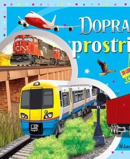 Leporelá, krabičky, puzzle knihy Dopravné prostriedky (3D leporelo)