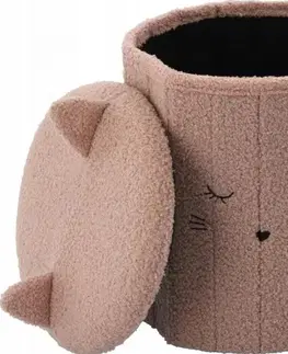 Nábytok Chomik Detská taburetka HappyPaws | mačička