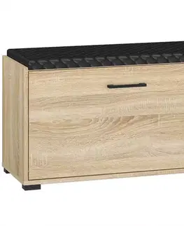 Skrinky na topánky Skrinka na topánky Caro 04 dub sonoma