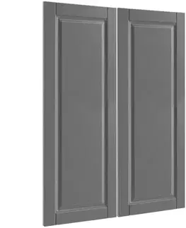 Kuchynské skrinky Čelo skrinky Luxeo F13-G80(100) hampton dark grey