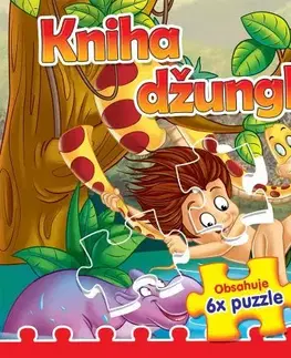 Leporelá, krabičky, puzzle knihy Kniha džunglí