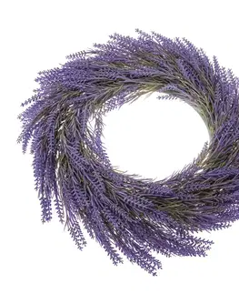 Kvety Umelý veniec Levanduľa, pr. 65 cm