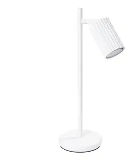 Lampy  SL.1548 - Stolná lampa KARBON 1xGU10/10W/230V biela SL.1548