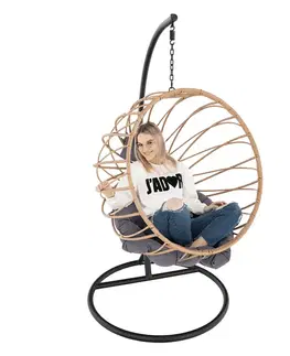 Závesné Závesné kreslo GABE Tempo Kondela