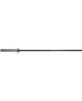 Osy k činkám Vzpieračská tyč s ložiskami inSPORTline OLYMPIC OB-80 200cm/50mm • 15kg • do 450kg • bez objímok