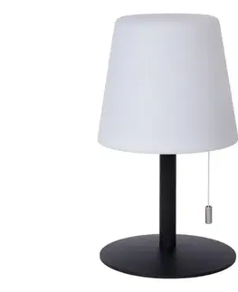 LED osvetlenie Lucide 13815/02/99 - LED RGBW Stmievateľná stolná lampa RIO LED/1,8W/3,7V čierna 13815/02/99