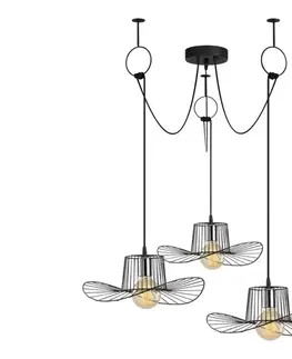 Svietidlá  Luster na lanku TEL 3xE27/40W/230V pavúk 892OPV1725
