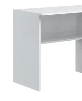 Písacie stoly JONAS PC stolík E4-dub Sonoma-ľavý
