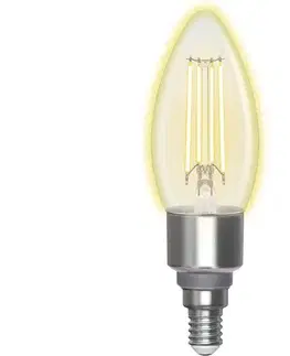 LED osvetlenie  B.V. LED Stmievateľná žiarovka FILAMENT C35 E14/4,5W/230V 2700-6500K Wi-Fi -  S10201BS4