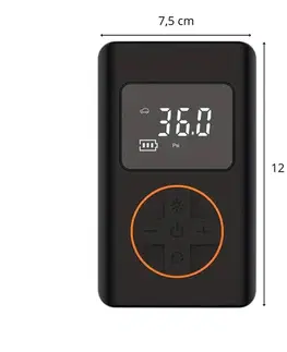 Pumpy na bicykel Akumulátorová pumpa inSPORTline Gaberila s powerbankou a LED svetlom