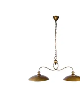 Svietidlá  62001647 - Luster na lanku ELZA 2xE27/60W/230V 62001647