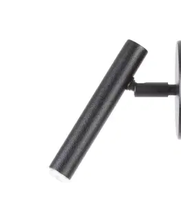 Svietidlá  Nástenné bodové svietidlo STALACTITE 1xG9/2,5W/230V čierna 33215