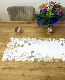 Obrusy Veľkonočný obrus Easter 40x110cm TiaHome