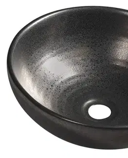 Umývadlá SAPHO - ATTILA keramické umývadlo, priemer 43cm, metalická meď DK010