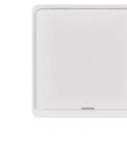 LED osvetlenie  Vypínač 1-tlačidlový GoSmart 1xCR2430 Tuya biela H5011