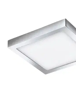 Svietidlá Eglo 33668-LED RGBW Stmievateľné kúpeľňové svietidlo FUEVA-C 21W/230V 30x30cm 33668