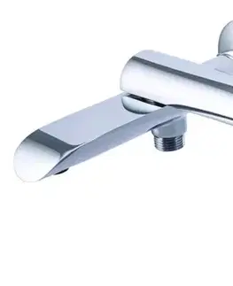 Kúpeľňové batérie Rubineta - Vaňová batéria ULTRA-10 - Farebnica - Chróm OLBAU10N