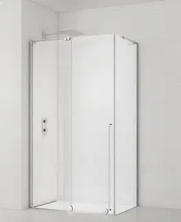 Sprchovacie kúty Sprchovací kút obdĺžnik 140x100 cm SAT Walk-In Xmotion SATBWIXMN140S100 SATBWIXMN140S100