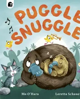 Leporelá, krabičky, puzzle knihy Puggle Snuggles - Mo O'Hara