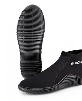 Obuv na otužovanie Agama Rock 3,5 mm čierna - 40/41