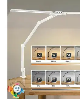Lampy BRILAGI - LED Stmievateľná dotyková stolná lampa VARIO LED/24W/230V 3000-6500K biela 