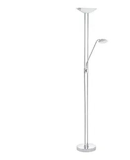 Lampy Eglo 93875 - LED stmievateľná lampa BAYA 1 LED/20W + LED/2,5W lesklý chróm 93875