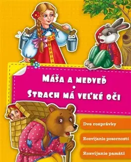 Rozprávky Máša a medveď – Strach má veľké oči - Slavomír Ondica