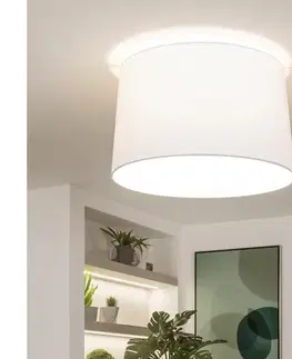 Svietidlá BRILAGI - LED prisadený luster CERIA 1xE27/40W/230V pr. 45 cm biely BG3988+EG781041