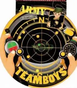 Nalepovačky, vystrihovačky, skladačky Teamboys Army Colour! - hľadač radaru